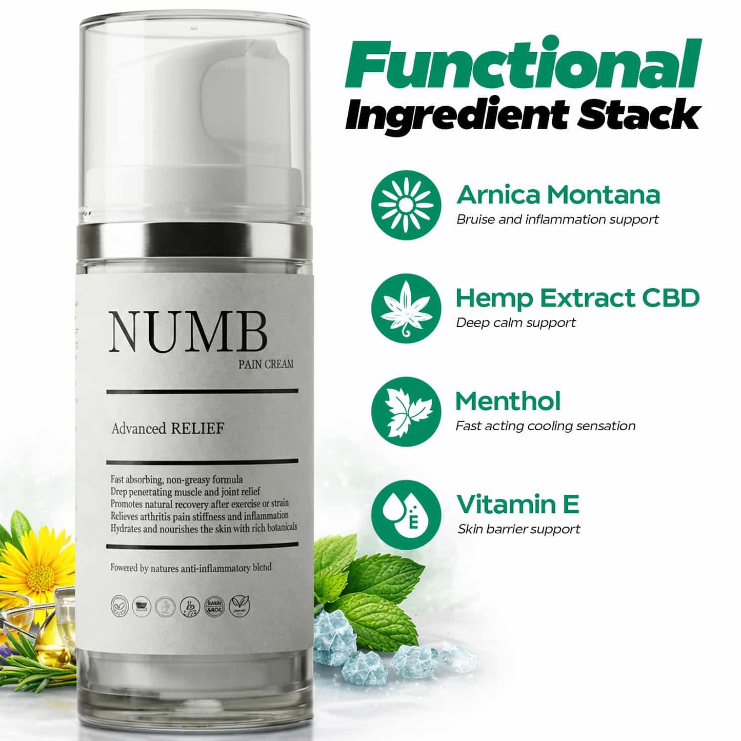 NUMB Pain Relief Cream